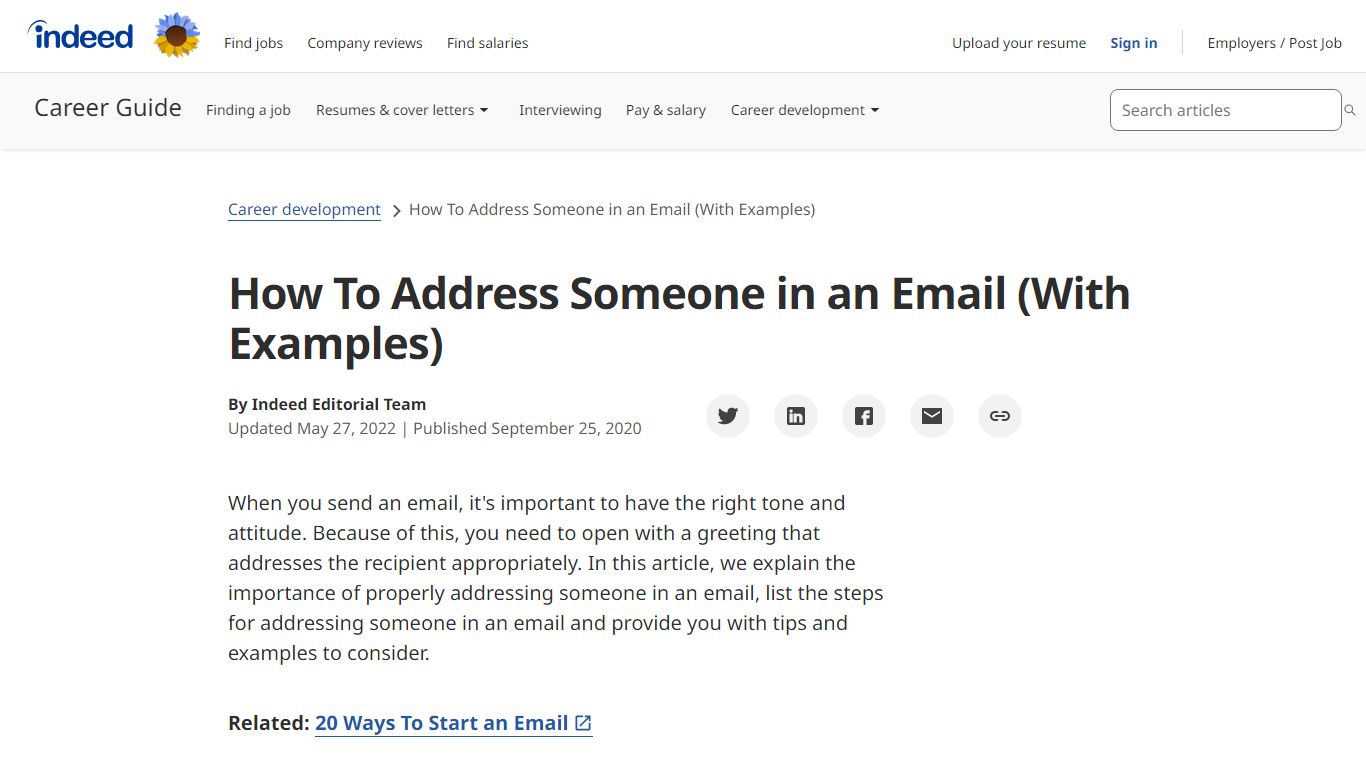 How To Address Someone in an Email (With Examples)